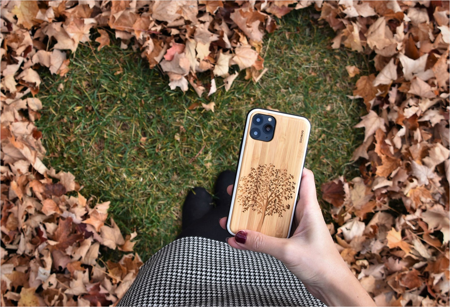 iPhone 12 and iPhone 12 Pro wood phone case