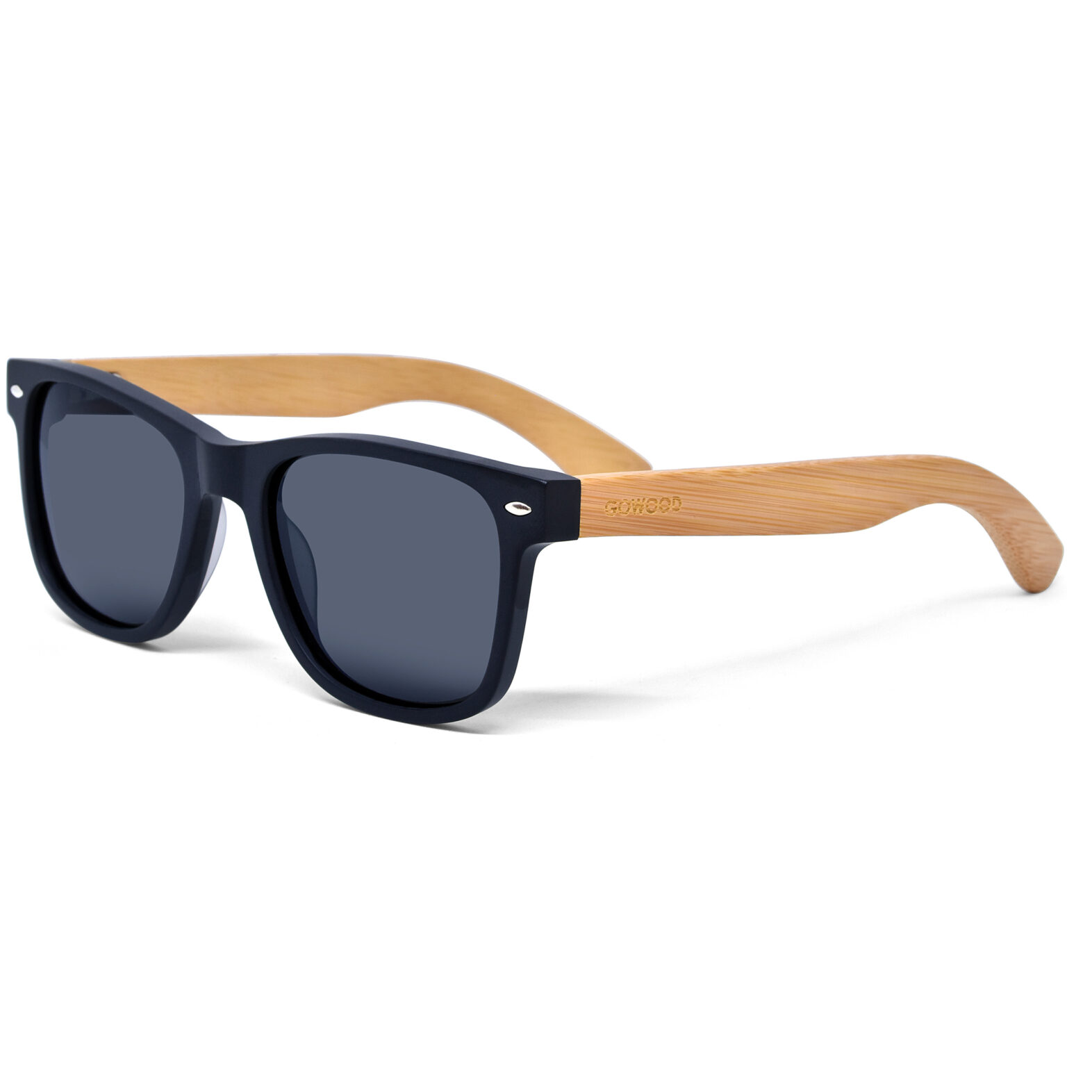 Bamboo wayfarer sunglasses