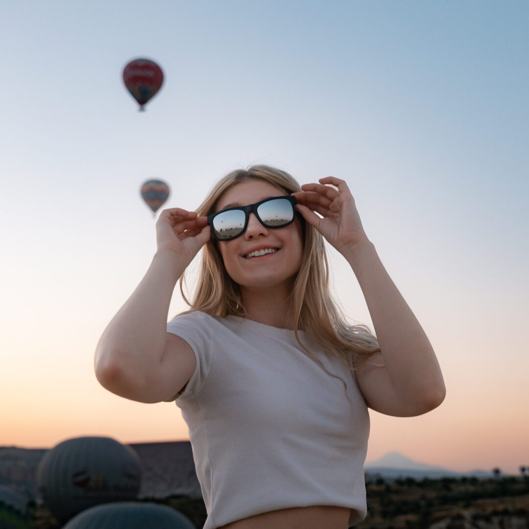 square walnut wood sunglasses