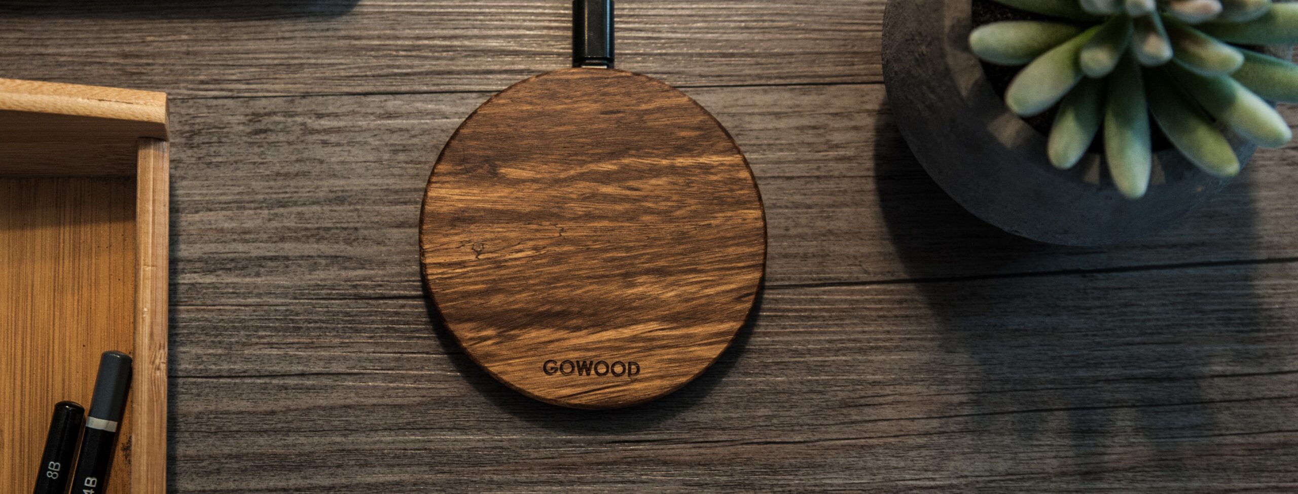 Corporate Gifts - Wood Wireless Charger