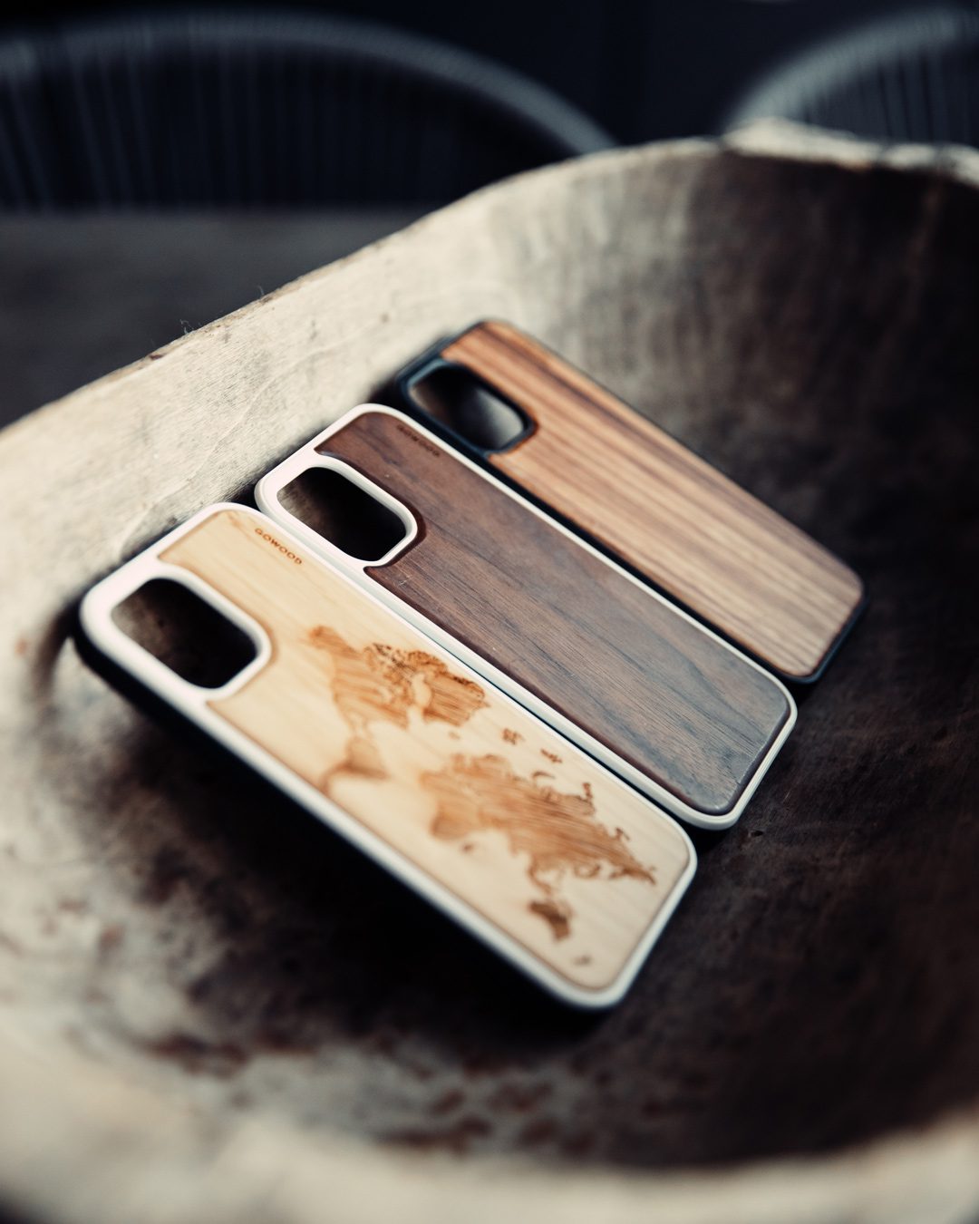 Wood phone cases